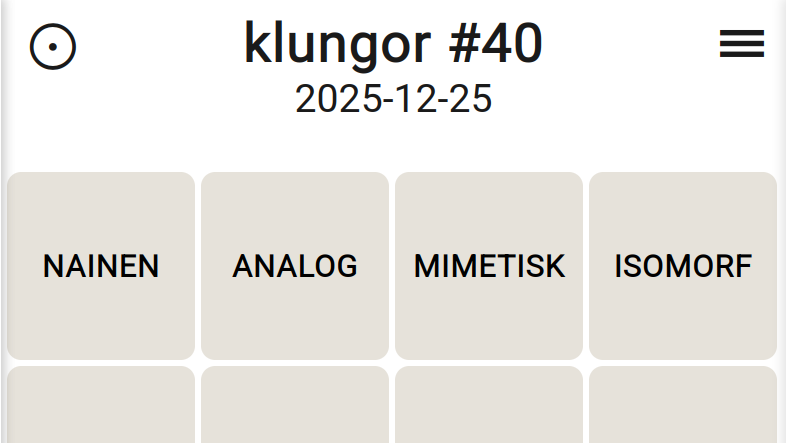 Förhandsbild för Klungor