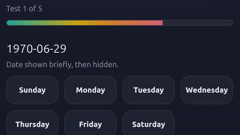 Förhandsbild för W.H.A.T. Weekday